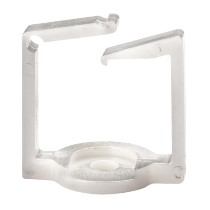 1" Cable Holder - White